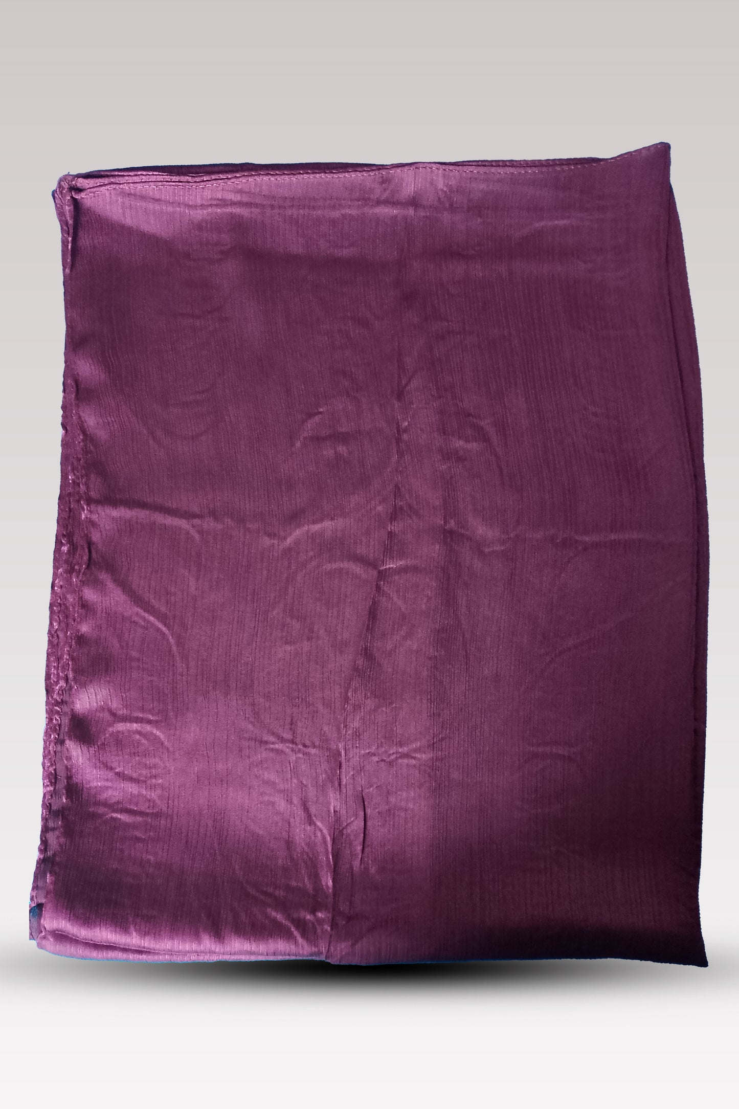 Metallic Chiffon Hijabs - Burgundy